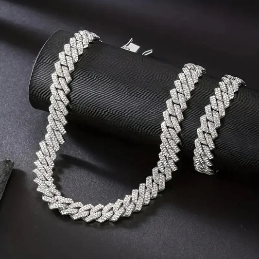 ( Bracelet + Chaine ) Miami Ice